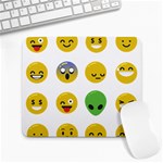 Emoji Happy Face Large Mousepad