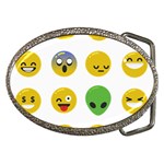 Emoji Happy Face Belt Buckle