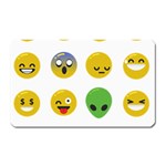 Emoji Happy Face Magnet (Rectangular)