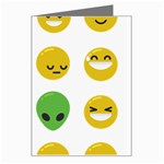 Emoji Happy Face Greeting Card