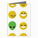 Emoji Happy Face Greeting Cards (Pkg of 8)