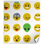 Emoji Happy Face Canvas 20  x 24 