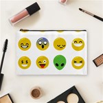 Emoji Happy Face Cosmetic Bag (Medium)