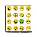 Emoji Happy Face Memory Card Reader (Square)