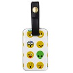 Emoji Happy Face Luggage Tag (one side)