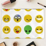 Emoji Happy Face Cosmetic Bag (XXL)