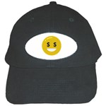 Money Eyes Emoji Black Cap