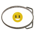 Money Eyes Emoji Belt Buckle