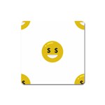 Money Eyes Emoji Magnet (Square)