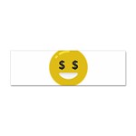 Money Eyes Emoji Sticker Bumper (100 pack)