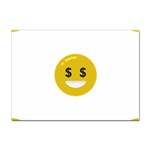 Money Eyes Emoji Sticker A4 (100 pack)