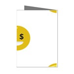 Money Eyes Emoji Mini Greeting Cards (Pkg of 8)