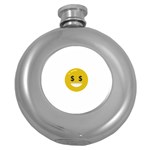 Money Eyes Emoji Hip Flask (5 oz)