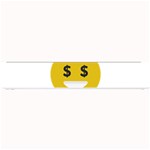 Money Eyes Emoji Small Bar Mat