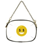 Money Eyes Emoji Chain Purse (One Side)