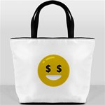 Money Eyes Emoji Bucket Bag