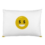 Money Eyes Emoji Pillow Case