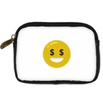 Money Eyes Emoji Digital Camera Leather Case