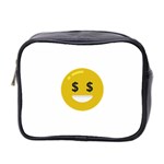 Money Eyes Emoji Mini Toiletries Bag (Two Sides)