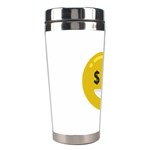 Money Eyes Emoji Stainless Steel Travel Tumbler