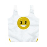 Money Eyes Emoji Full Print Recycle Bag (M)