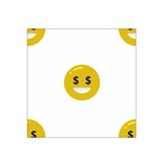 Money Eyes Emoji Satin Bandana Scarf