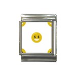 Money Eyes Emoji Italian Charm (13mm)