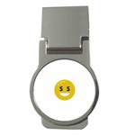 Money Eyes Emoji Money Clip (Round)