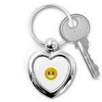 Money Eyes Emoji Key Chain (Heart)