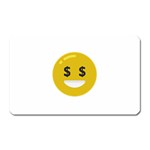 Money Eyes Emoji Magnet (Rectangular)