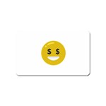 Money Eyes Emoji Magnet (Name Card)