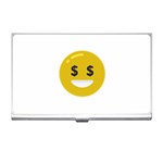 Money Eyes Emoji Business Card Holder