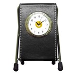 Money Eyes Emoji Pen Holder Desk Clock