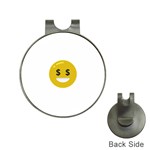 Money Eyes Emoji Golf Ball Marker Hat Clip