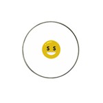 Money Eyes Emoji Hat Clip Ball Marker