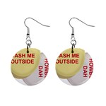 cash me outside howbow dah 1  Button Earrings