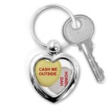 cash me outside howbow dah Key Chain (Heart)