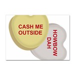 cash me outside howbow dah Sticker A4 (10 pack)