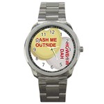 cash me outside howbow dah Sport Metal Watch