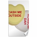 cash me outside howbow dah Canvas 40  x 72 