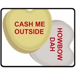 cash me outside howbow dah Fleece Blanket (Medium)