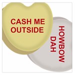 cash me outside howbow dah Large Satin Scarf (Square)