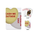 cash me outside howbow dah Playing Cards (Mini)