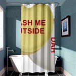 cash me outside howbow dah Shower Curtain 36  x 72  (Stall)