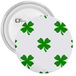 St Patrick Clover Shamrock Emoji 3  Button