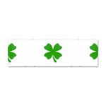 St Patrick Clover Shamrock Emoji Sticker Bumper (10 pack)