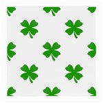 St Patrick Clover Shamrock Emoji Medium Glasses Cloth (2 Sides)