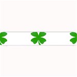 St Patrick Clover Shamrock Emoji Small Bar Mat