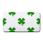 St Patrick Clover Shamrock Emoji Medium Bar Mat