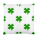 St Patrick Clover Shamrock Emoji Standard Cushion Case (One Side)